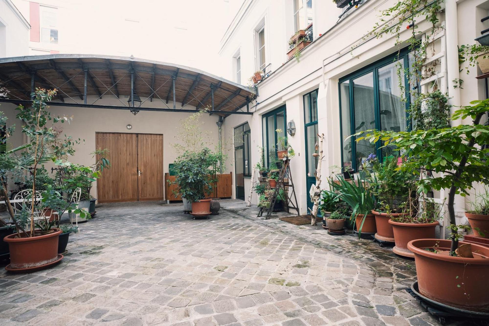 Duplex Sur Cour Arboree Παρίσι Εξωτερικό φωτογραφία